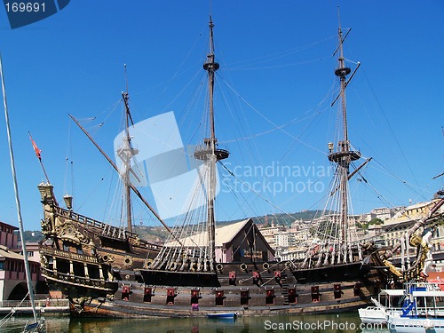 Image of Old Sailing Ship