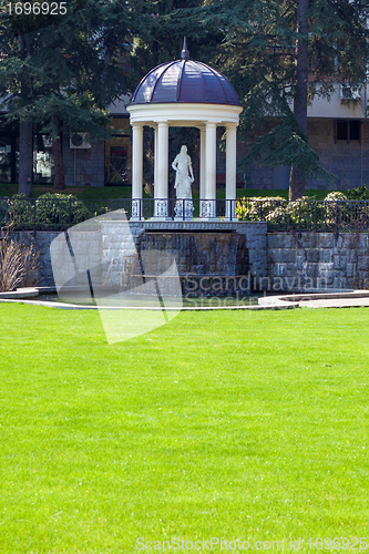 Image of Landscape with Pergola