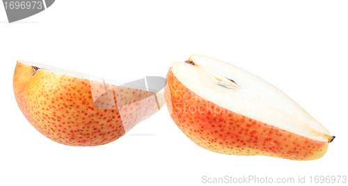 Image of Slices of fresh pear