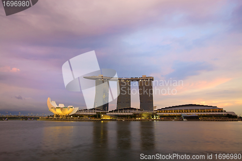 Image of Singapore skyline