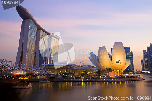 Image of Singapore skyline