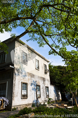 Image of Abandoned old house in village