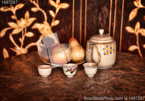 Image of still life afternoon tea