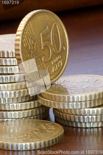 Image of Euro coins