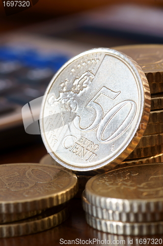 Image of Euro coins