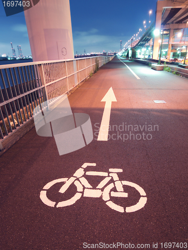 Image of bicycle road