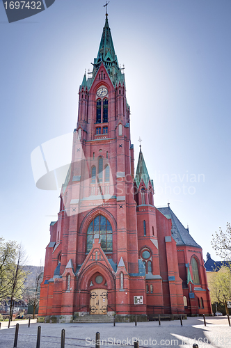 Image of Johanneskirken in Bergen, norway. 