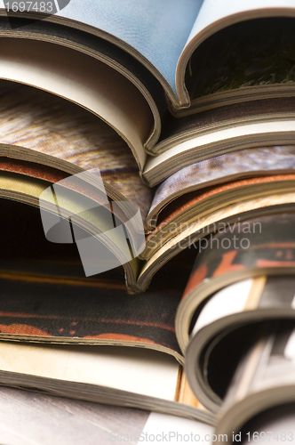 Image of stack of magazines