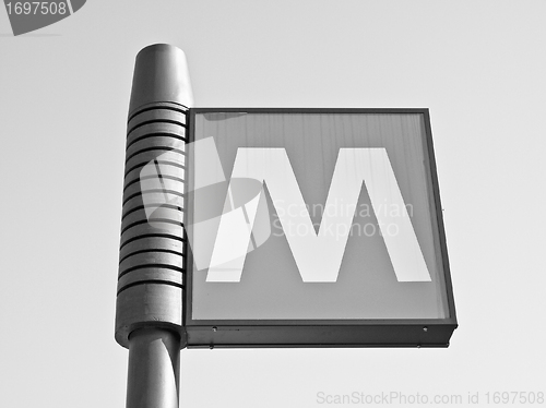 Image of Subway sign