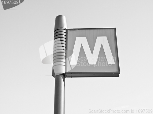Image of Subway sign