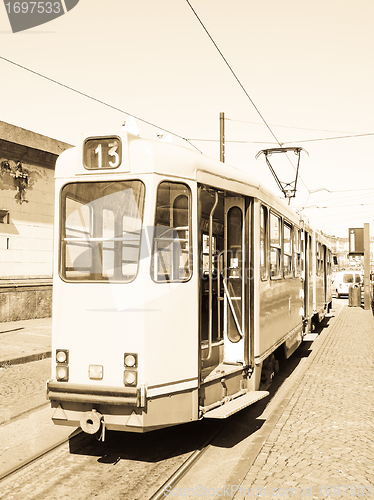 Image of A tram