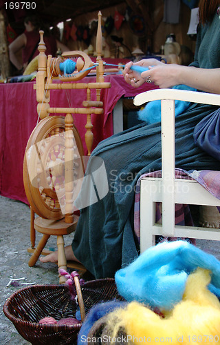 Image of Spinning wool 1