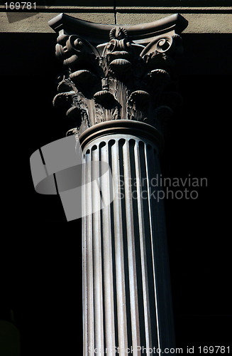 Image of Old detailed column
