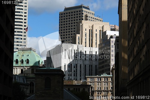 Image of Old and New Buildings