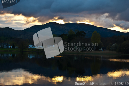 Image of Sunset at Loch Ard