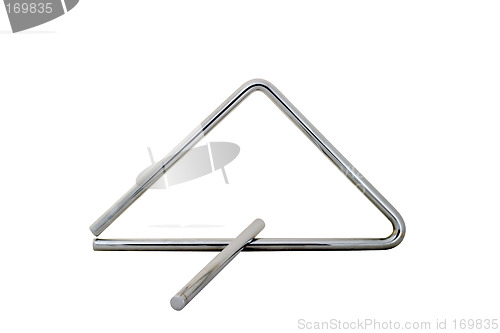 Image of Triangle - white background