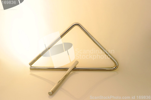 Image of Triangle - gold tones