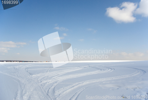 Image of Tracks in the Russian fields