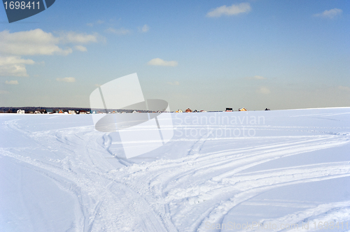 Image of Tracks in the Russian fields
