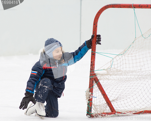 Image of Young goalkeeper