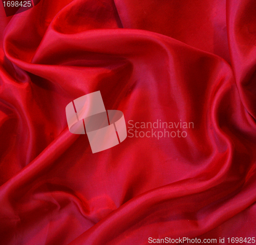 Image of Smooth Red Silk can use as background