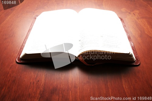 Image of Bible Lit Up