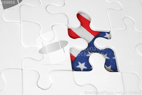 Image of American Flag Jigsaw