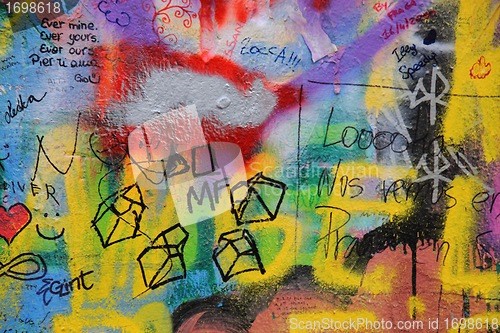 Image of abstract street art background