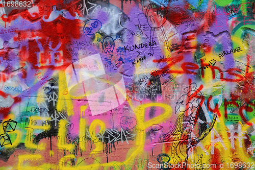 Image of abstract street art background