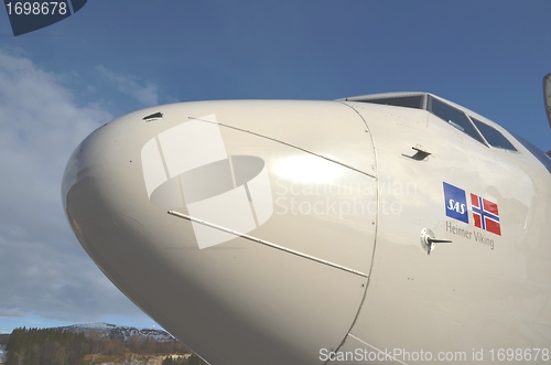 Image of Front of airplane