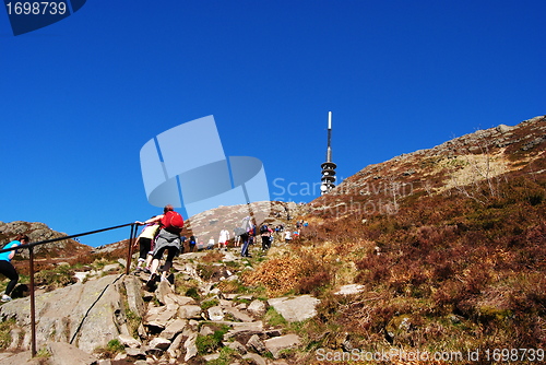 Image of Towards top of ulriken