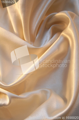 Image of Smooth elegant gold satin background