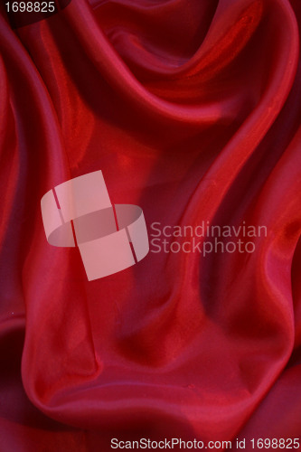 Image of Smooth Red Silk can use as background