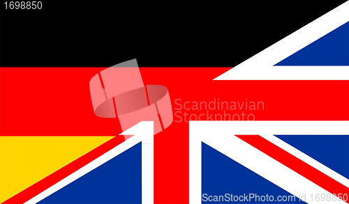 Image of uk germany flag