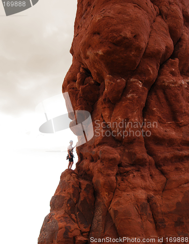 Image of Rock climing