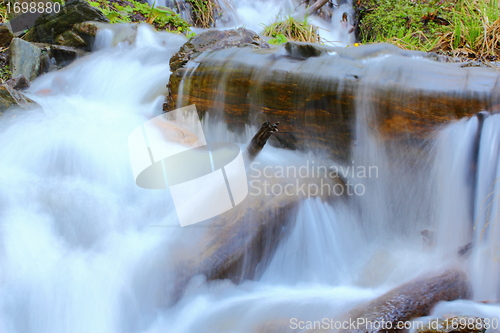 Image of cascade near the spring