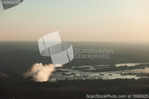 Image of Victoria Falls from the Air