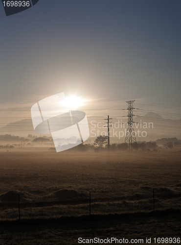 Image of Fields and power lines 2