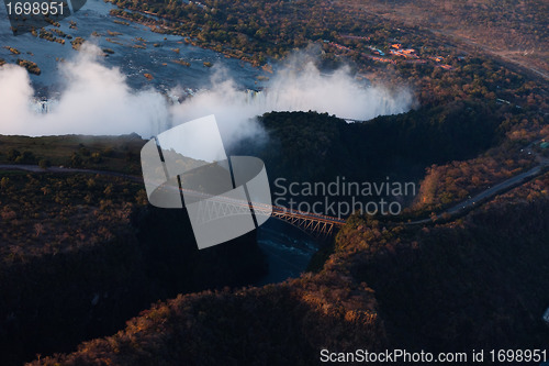 Image of Victoria Falls from the Air