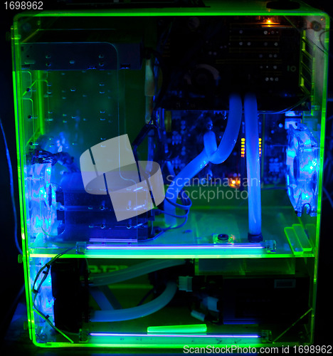 Image of Transparent computer