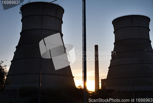 Image of Nuclear Reactor Towers