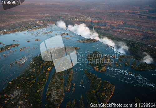 Image of Victoria Falls from the Air