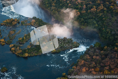 Image of Victoria Falls from the Air