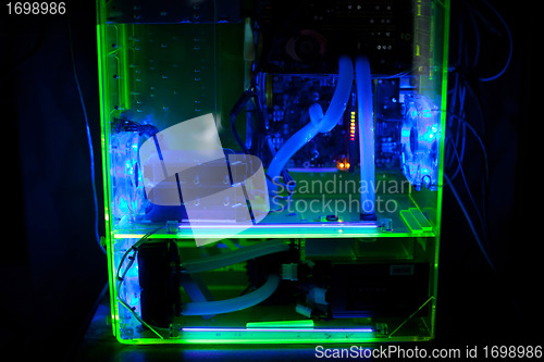 Image of Transparent computer