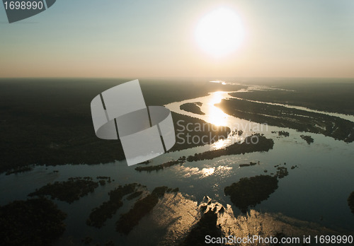 Image of Victoria Falls from the Air