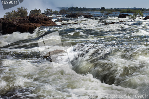 Image of Whitewater rapids at Victoria Falls