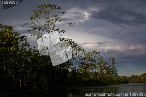 Image of Stormy skies over Amazon