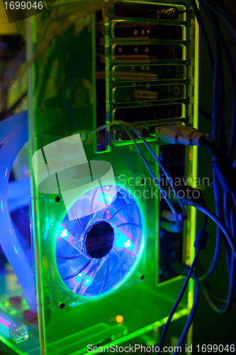 Image of Transparent computer