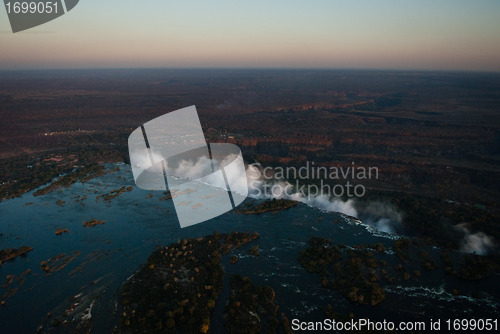 Image of Victoria Falls from the Air