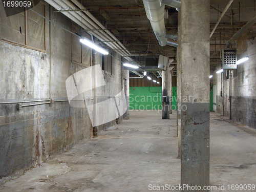 Image of Empty old warehouse